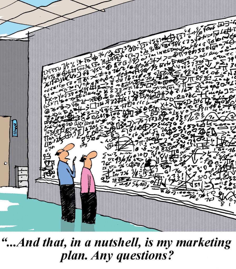digital marketing plan comic